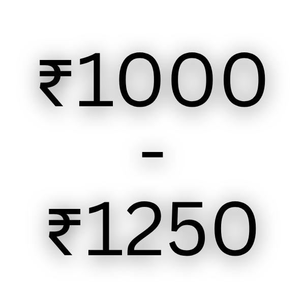 Rs. 1000 - 1250