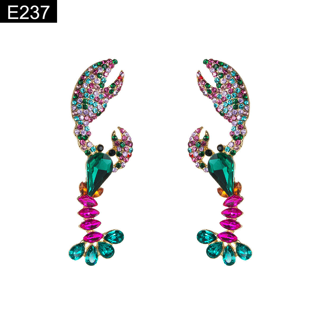 Lobster Earring - E237