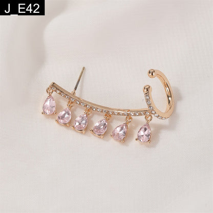 Shimmering Dewdrop Earcuffs