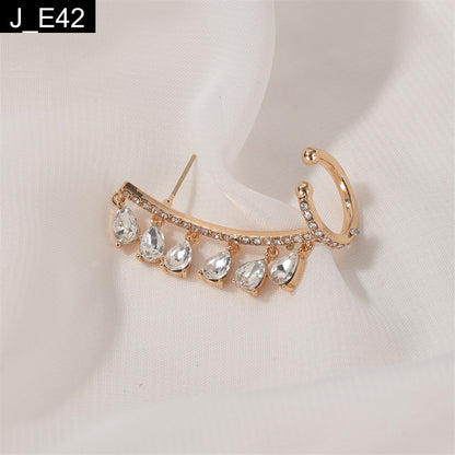 Shimmering Dewdrop Earcuffs