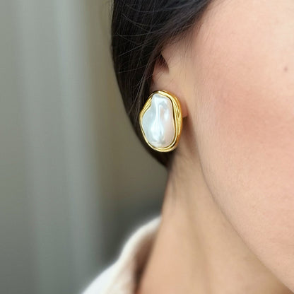 Baroque Halo Studs