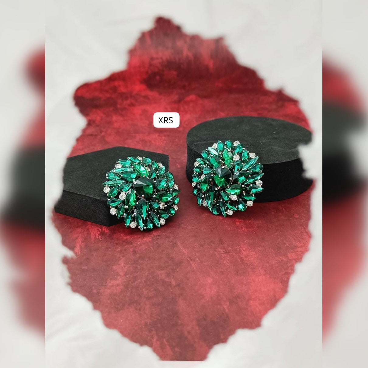 Celeste Round Statement Earring