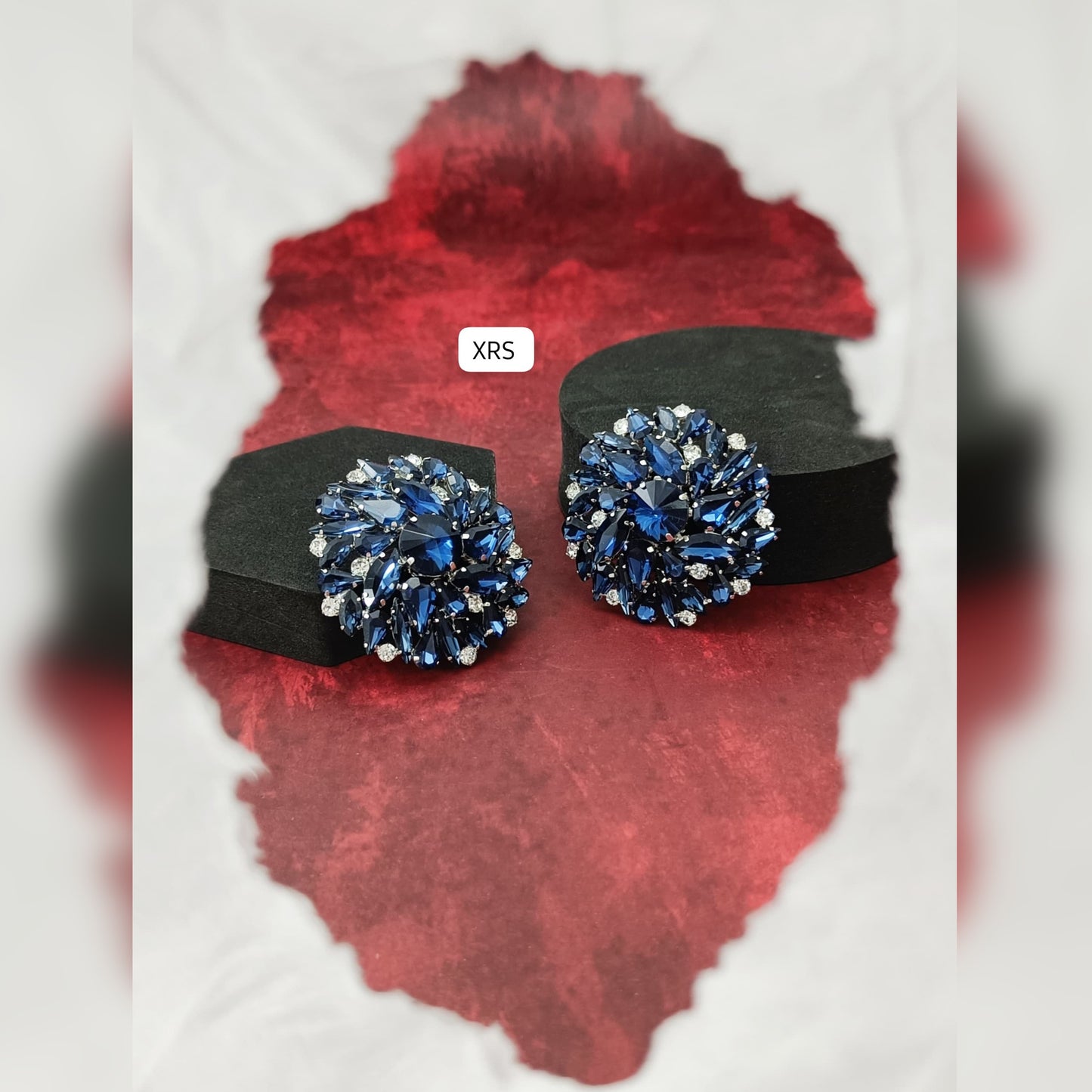 Celeste Round Statement Earring