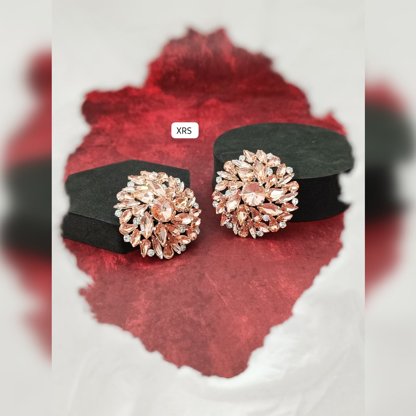 Celeste Round Statement Earring