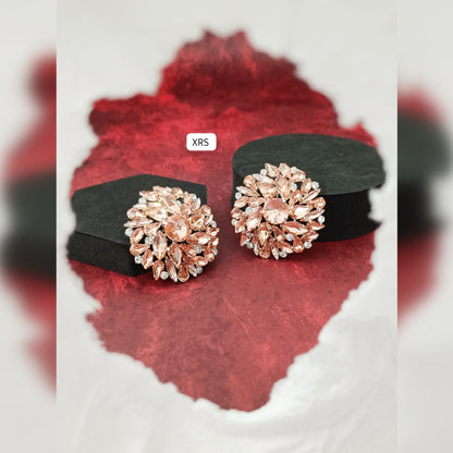 Celeste Round Statement Earring