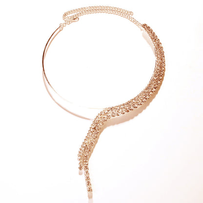 Chandelier Plunge Necklace