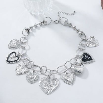 Chunky Gold Charm Necklace