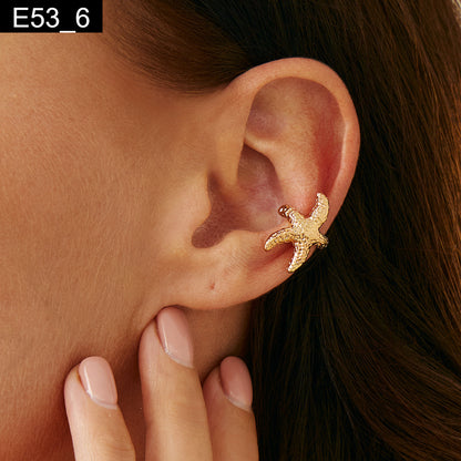 Coastal Gilded Earcuffs