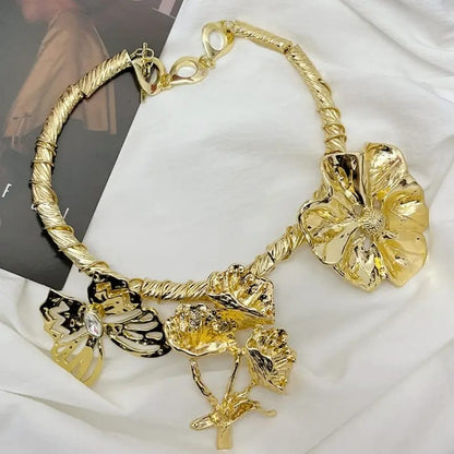 Flora Torque Necklace