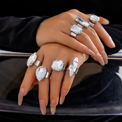 Iceberg Queen Ring Set