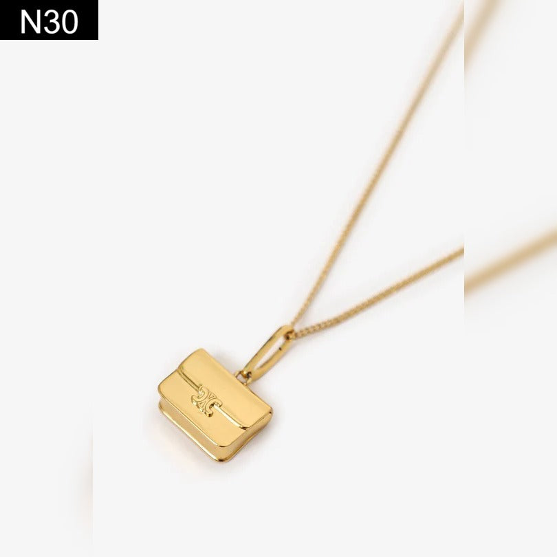Bag Pendant Necklace - N30