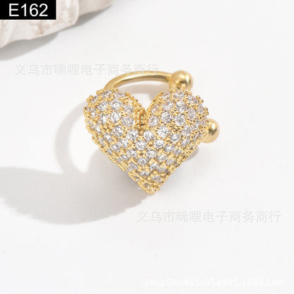 Mini Heart Earcuff - E162