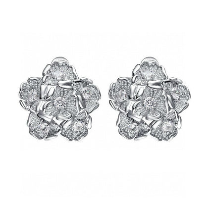 Winter Rose Earring