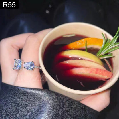 Glacial Pear Ring - R55