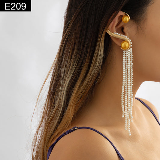 Goddess Drape Earcuff - E209