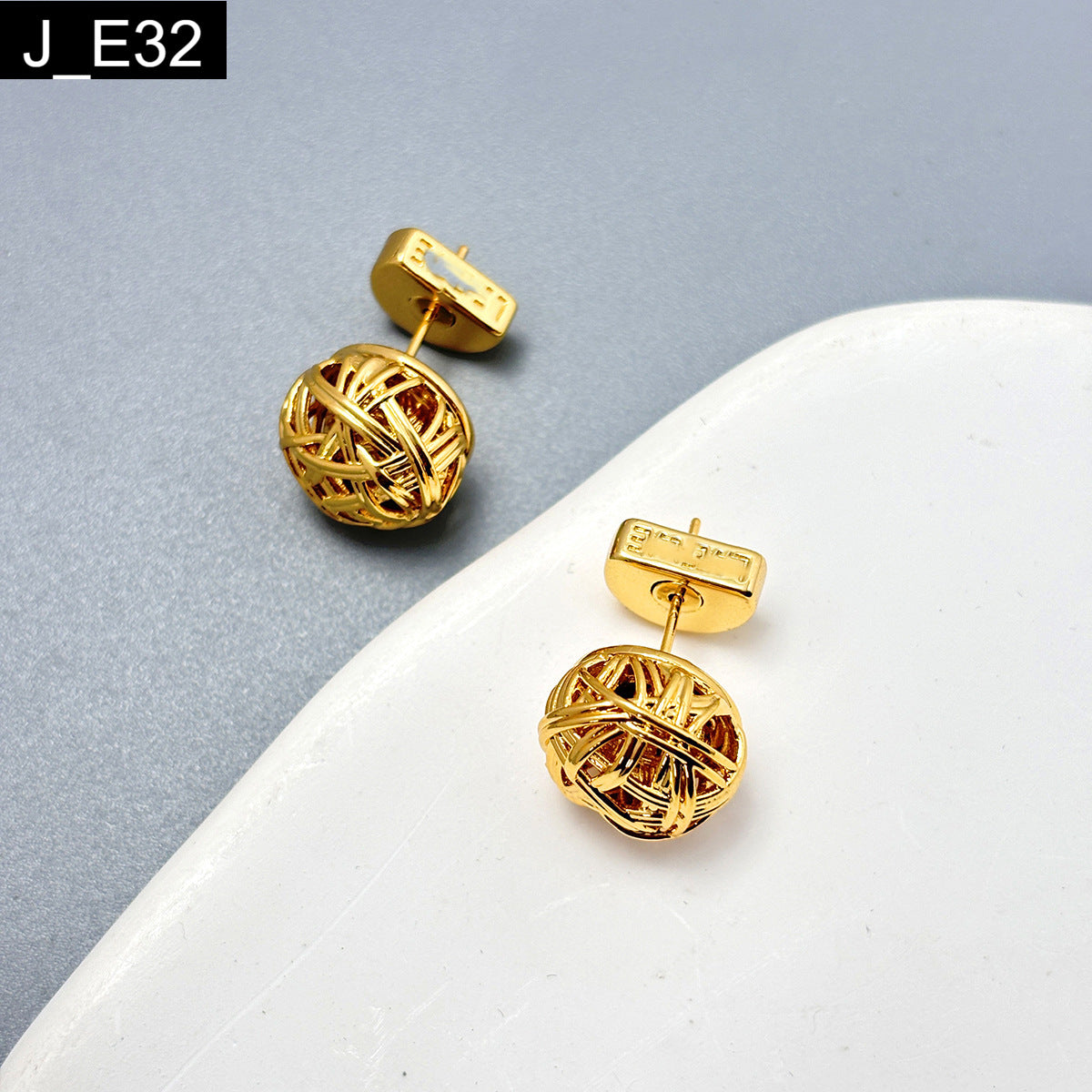Filigree Orb Studs