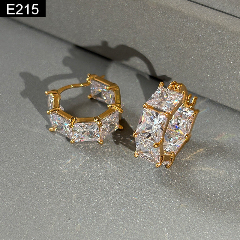 Cipher Huggies Earring - E215