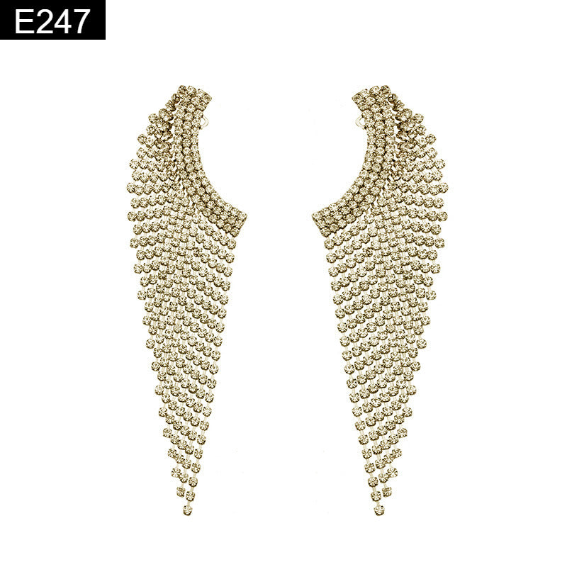 Nebula Fringe Earring - E247
