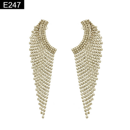 Nebula Fringe Earring - E247