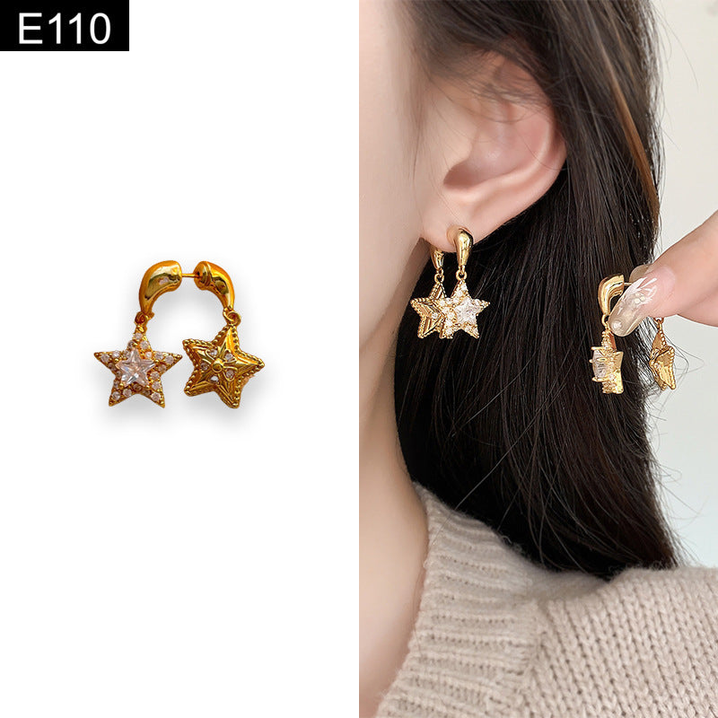 Star Dangle Earring - E110