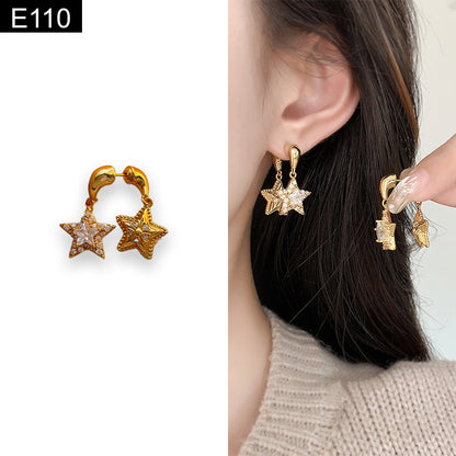Star Dangle Earring - E110