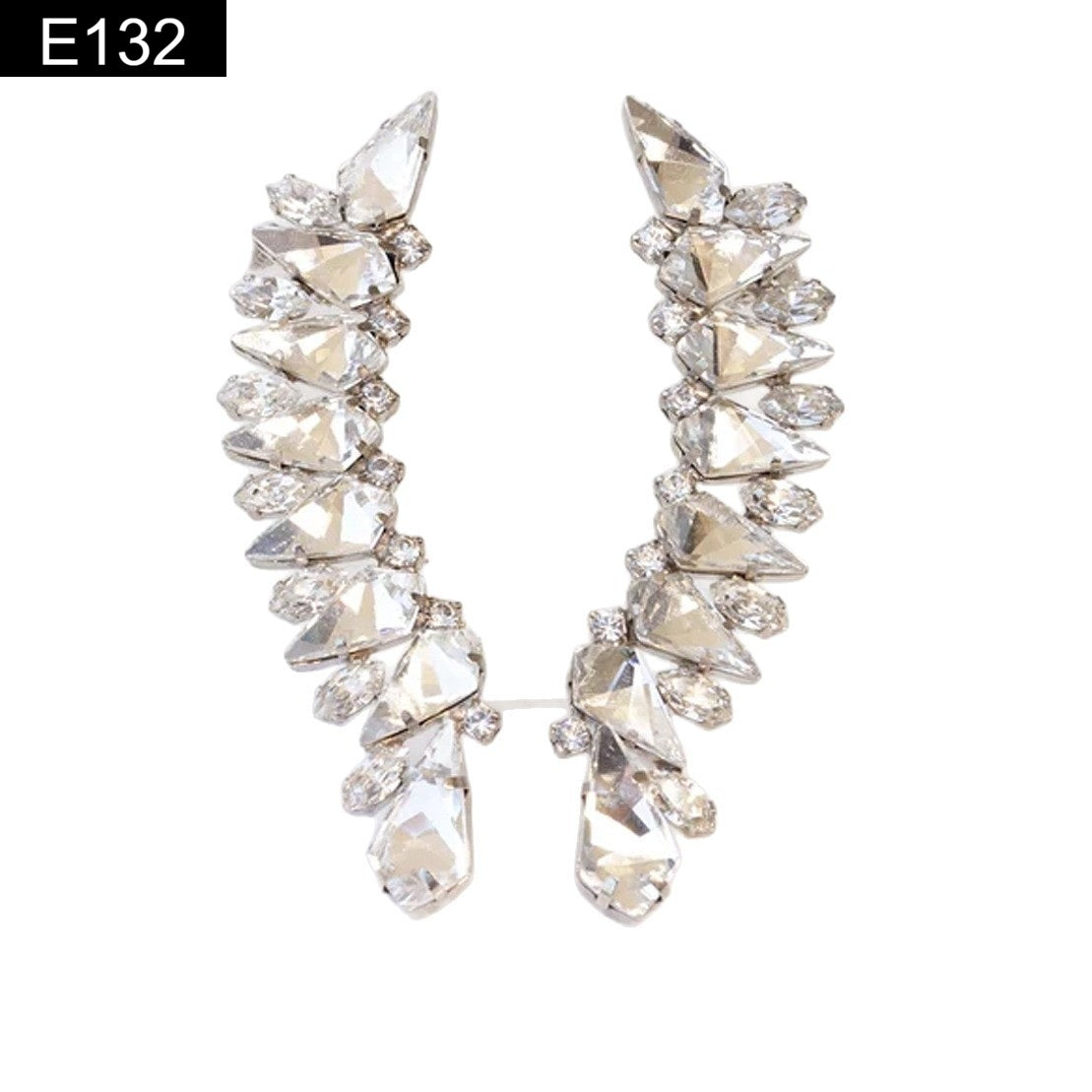 Sleek Frost Earcuff - E132