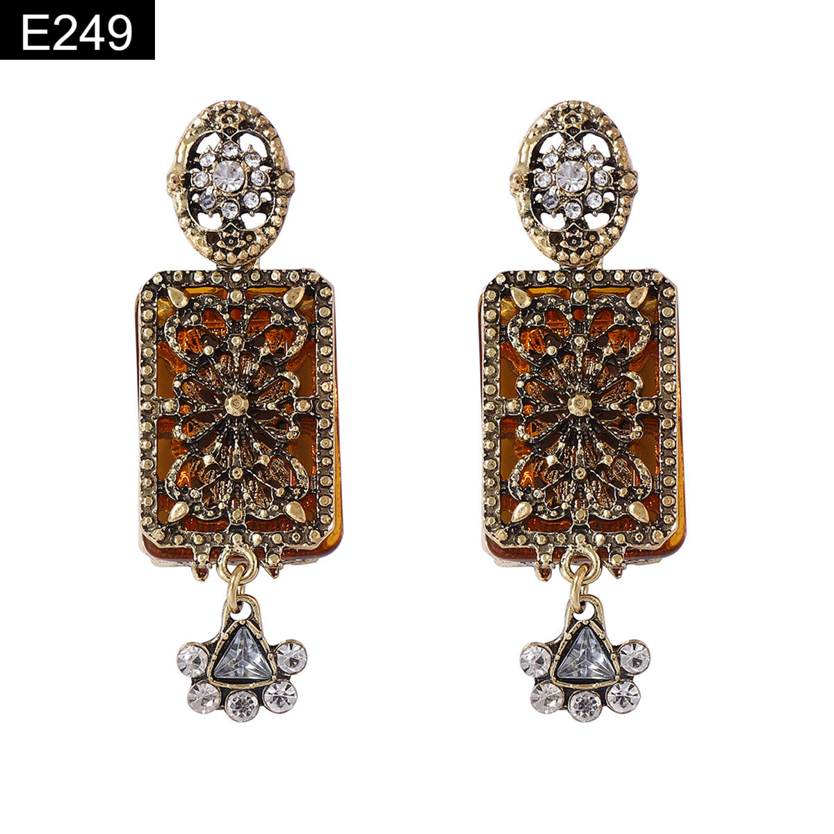 Byzantine Empress Earring - E249