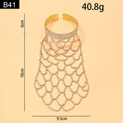 Scalloped Sparkle Bracelet - B41