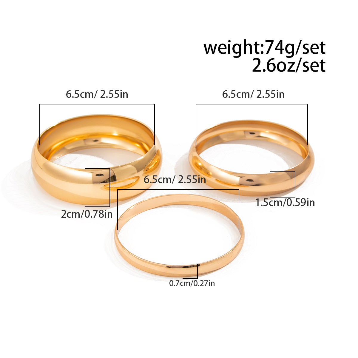 Horizon Band Bracelets