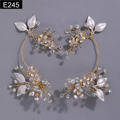 Silver Leaf Earcuff - E245