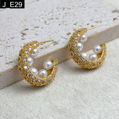 Cosmic Pearl Earring