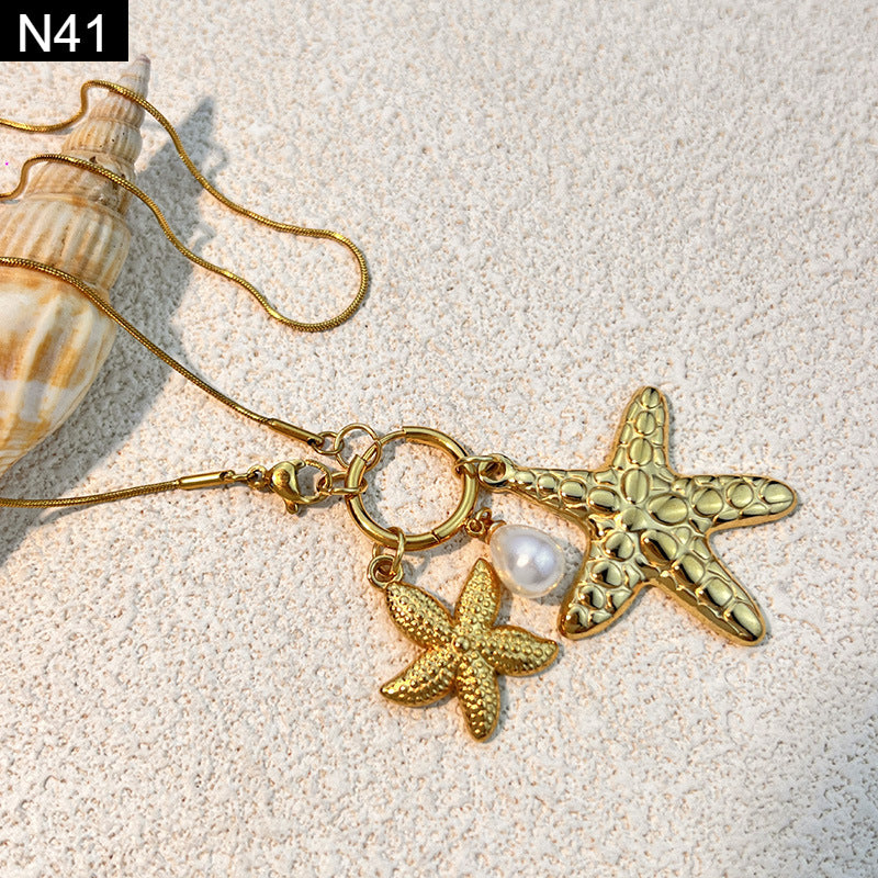Starfish Necklace - N41