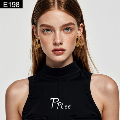 Wire Hoop - E198