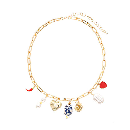 Spicy Sweetheart Necklace