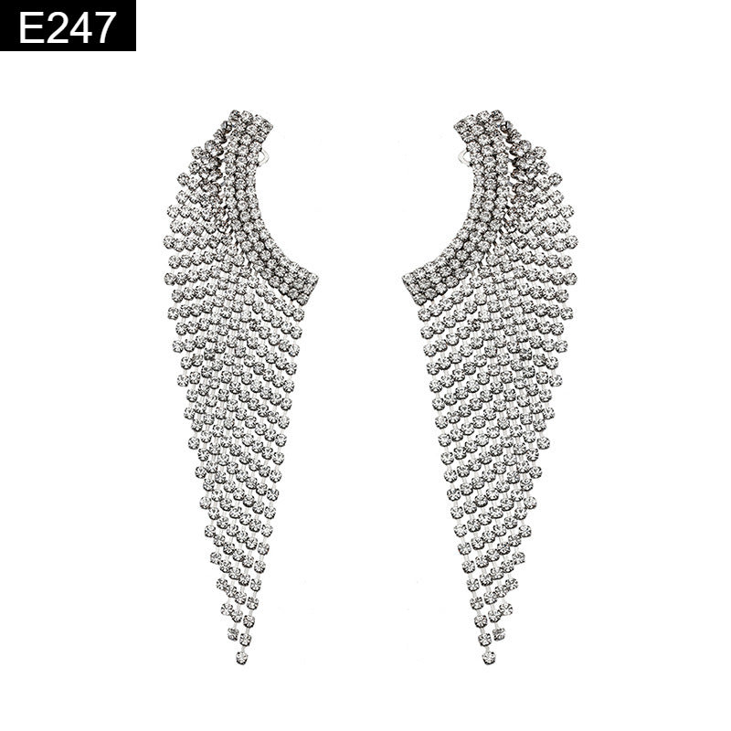 Nebula Fringe Earring - E247