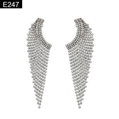 Nebula Fringe Earring - E247