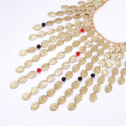 Medallion Bib Necklace