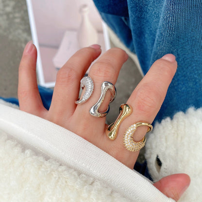 Modernist Arc Ring