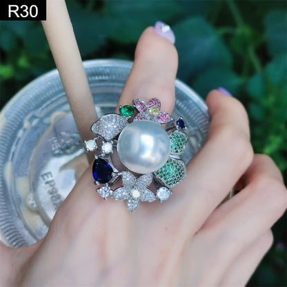 Gemstone Flora Ring - R30
