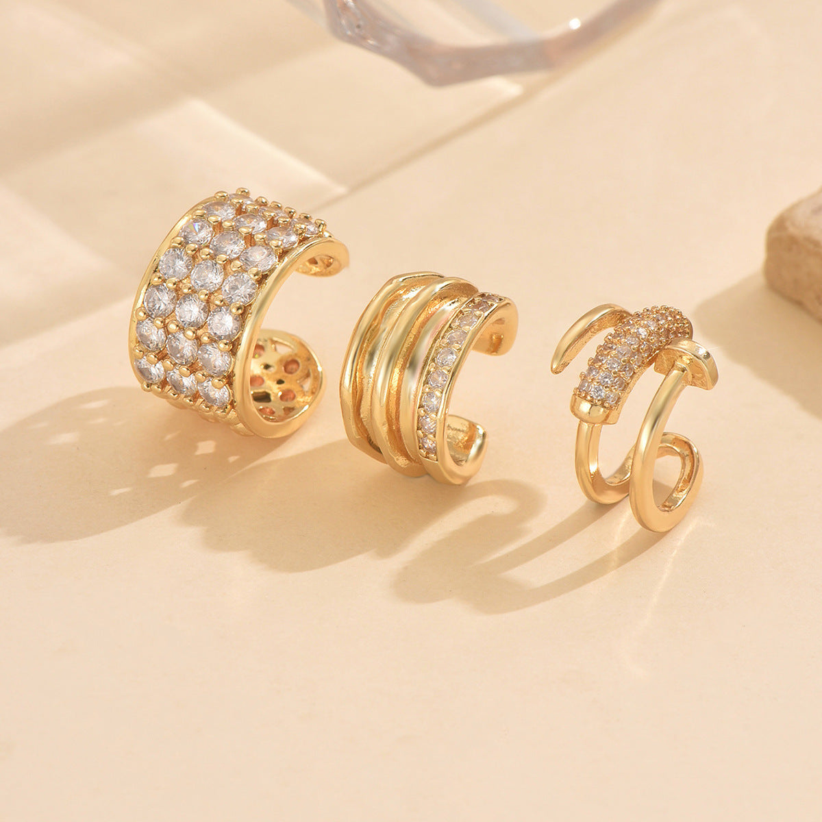 Luxe Layered Earuffs