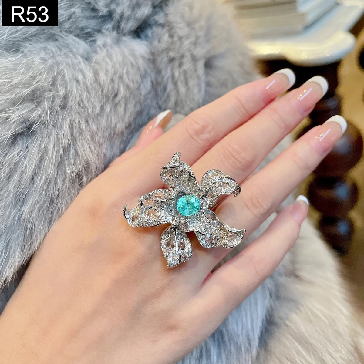 Reng R53 Grand Flora Ring - R53 – Xxessories
