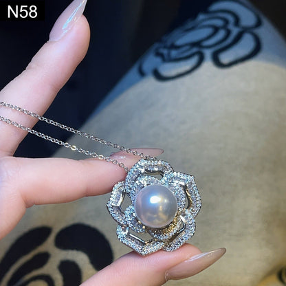 Rose Charm Necklace - N58