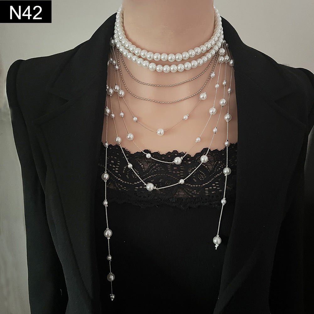 Opera Pearl Necklace - N42