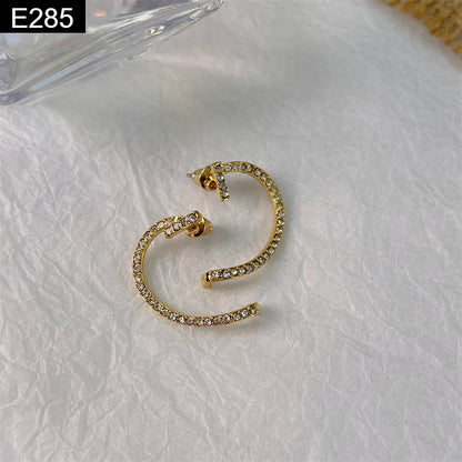 Delicate Twirl Earring - E285