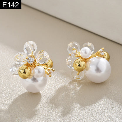Pearl Nest Earring - E142