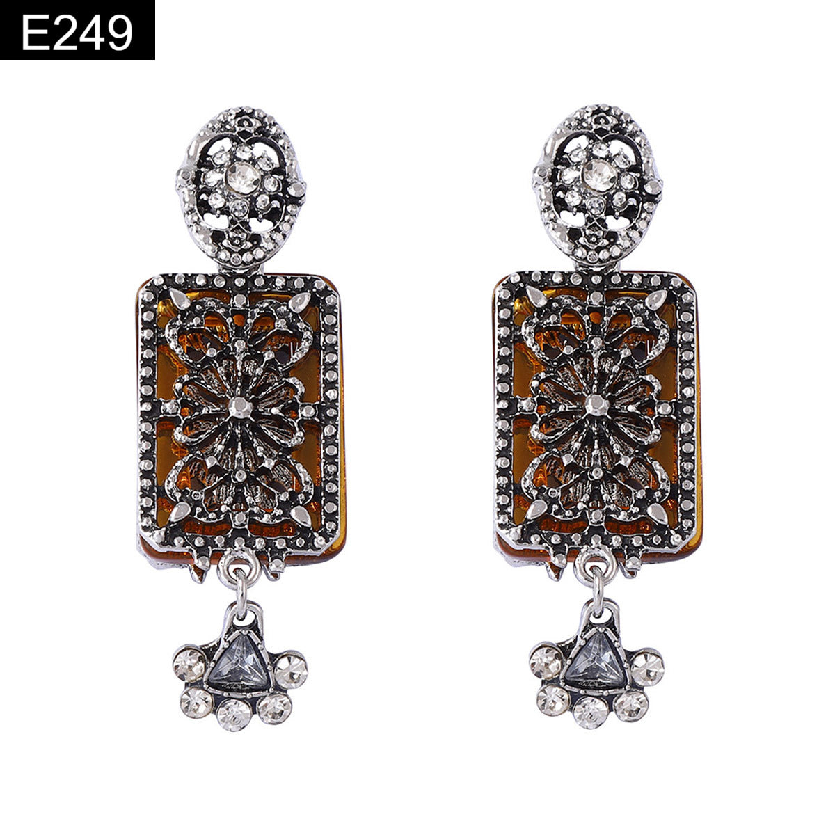 Byzantine Empress Earring - E249