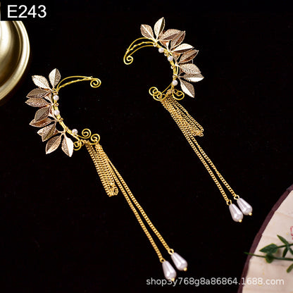 Amber Willow Earcuff - E243