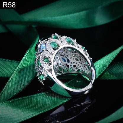 Emerald Majesty Ring - R58