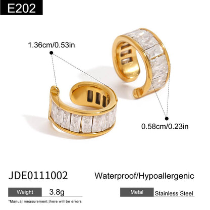 Baguette Petite Earcuff - E202