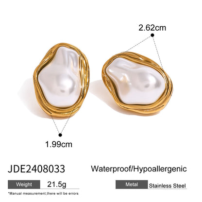 Haloed Baroque Pearl Set